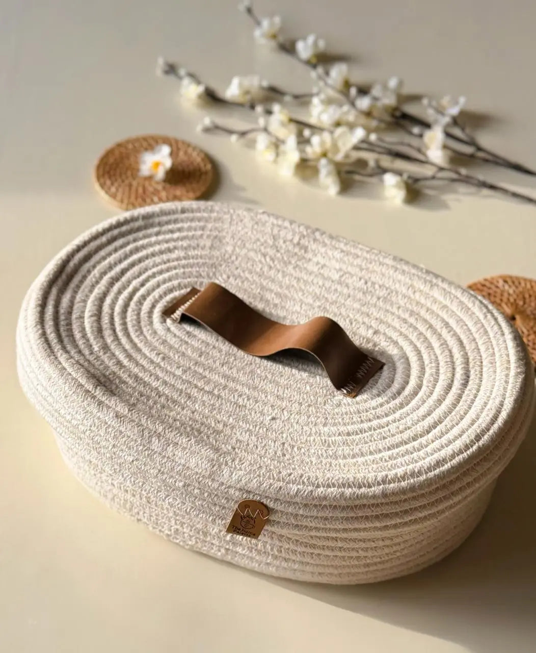 Everyday Cream Bread Basket - The Home Palette - 3199.0 - Basket