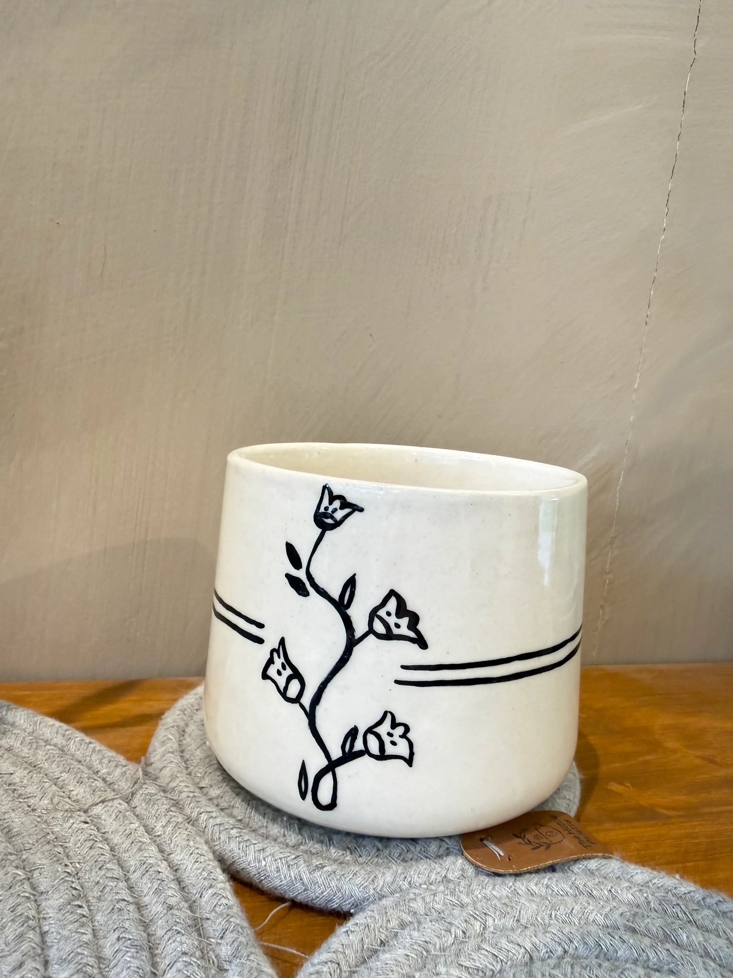 Monochrome Doodle Mugs - Set of 4 - The Home Palette - 3500.0 - Mugs