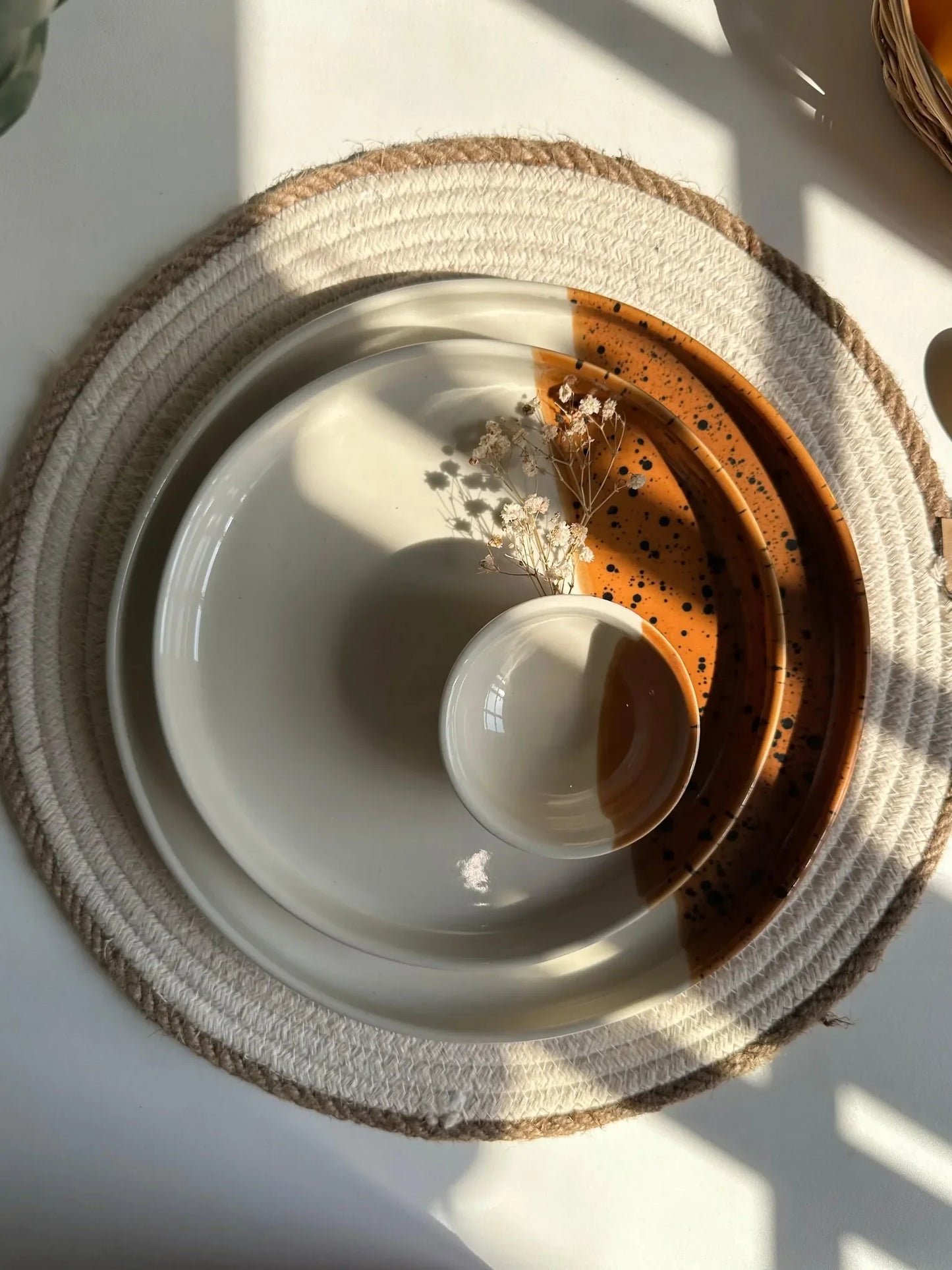 Burnt Maple Royal Dinner Set - 36 Pcs