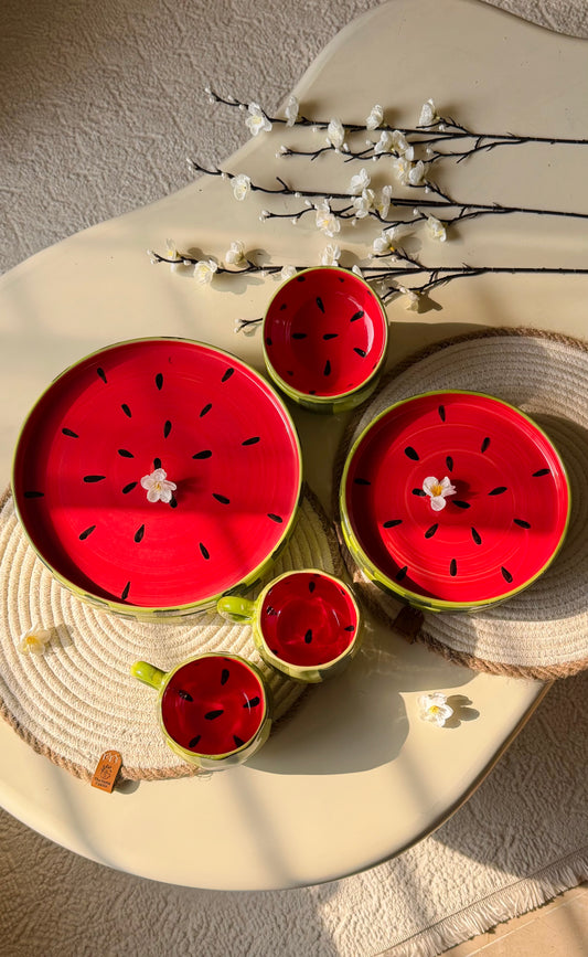 Watermelon Whim Duo Set - 8 pcs (2 person)