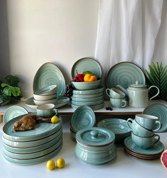 Aqua Breakfast Set - 36 pcs - The Home Palette - 36250.0 - 