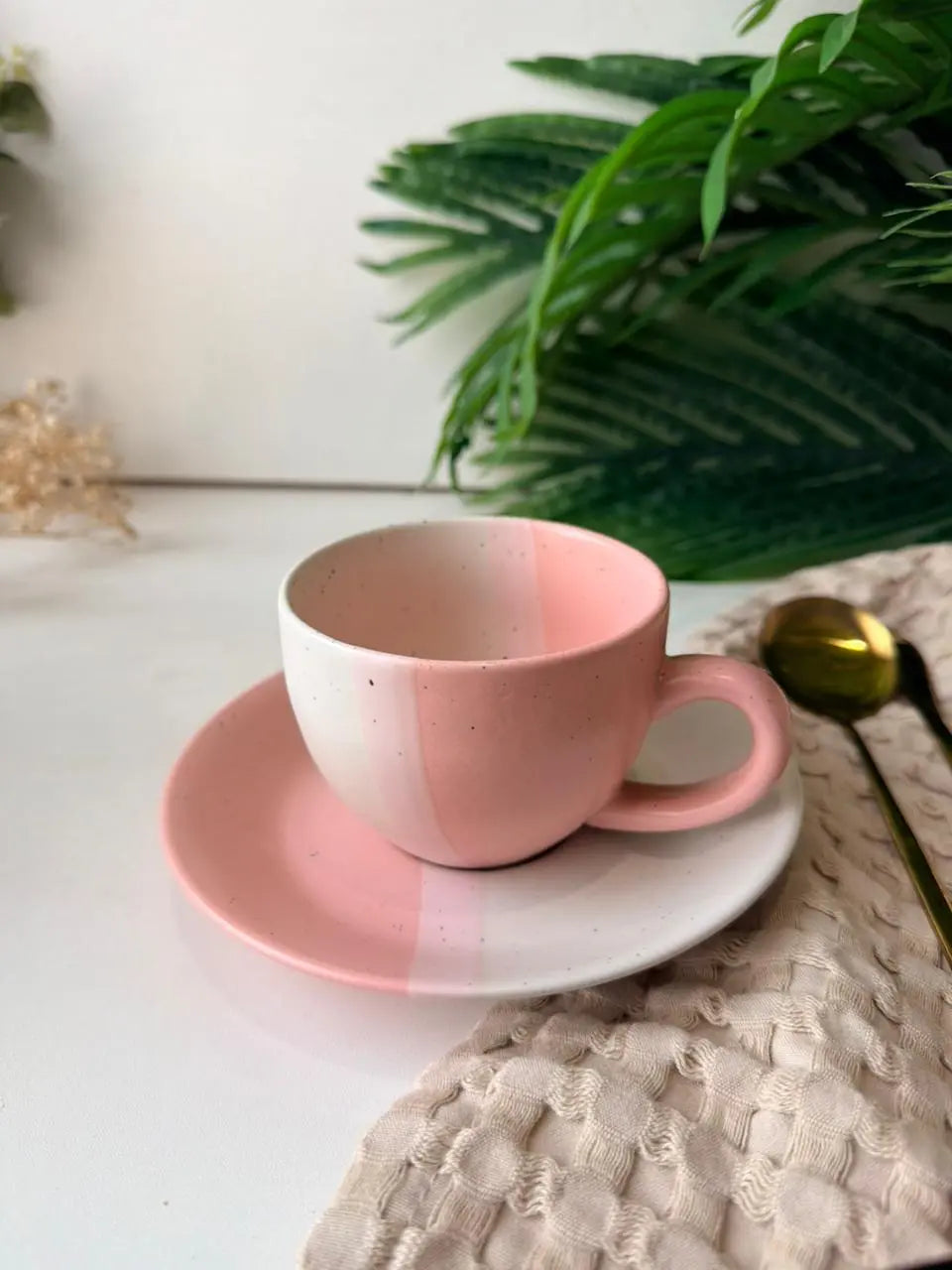 Aura Tea Set - Earthen Rose - The Home Palette - 4999.0 - cups