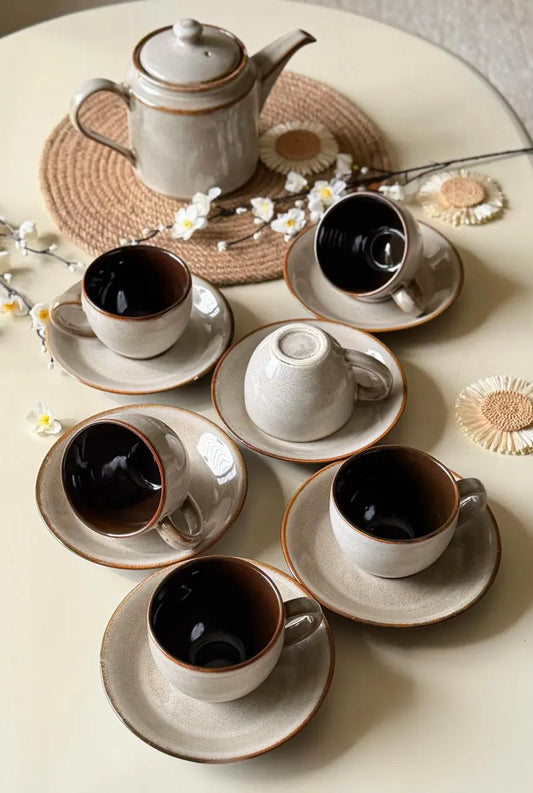 Aura Tea Set - Reactive Cloud Grey - The Home Palette - 1999.0 - cups