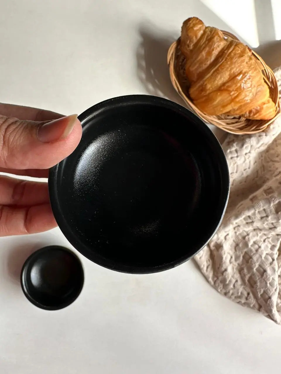 Black Matte Platter - The Home Palette - 549.0 - Platter