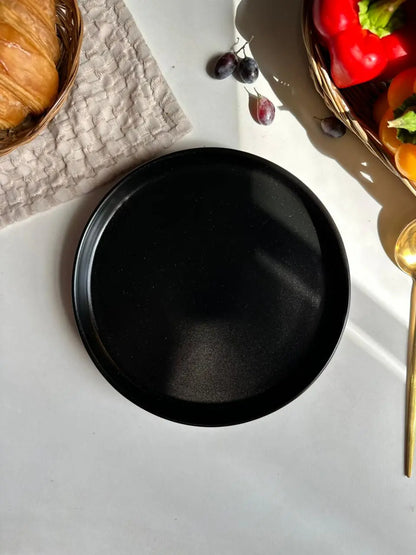 Black Matte Platter - The Home Palette - 549.0 - Platter