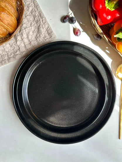 Black Premium Dinner Set - 33 pcs - The Home Palette - 36600.0 - 