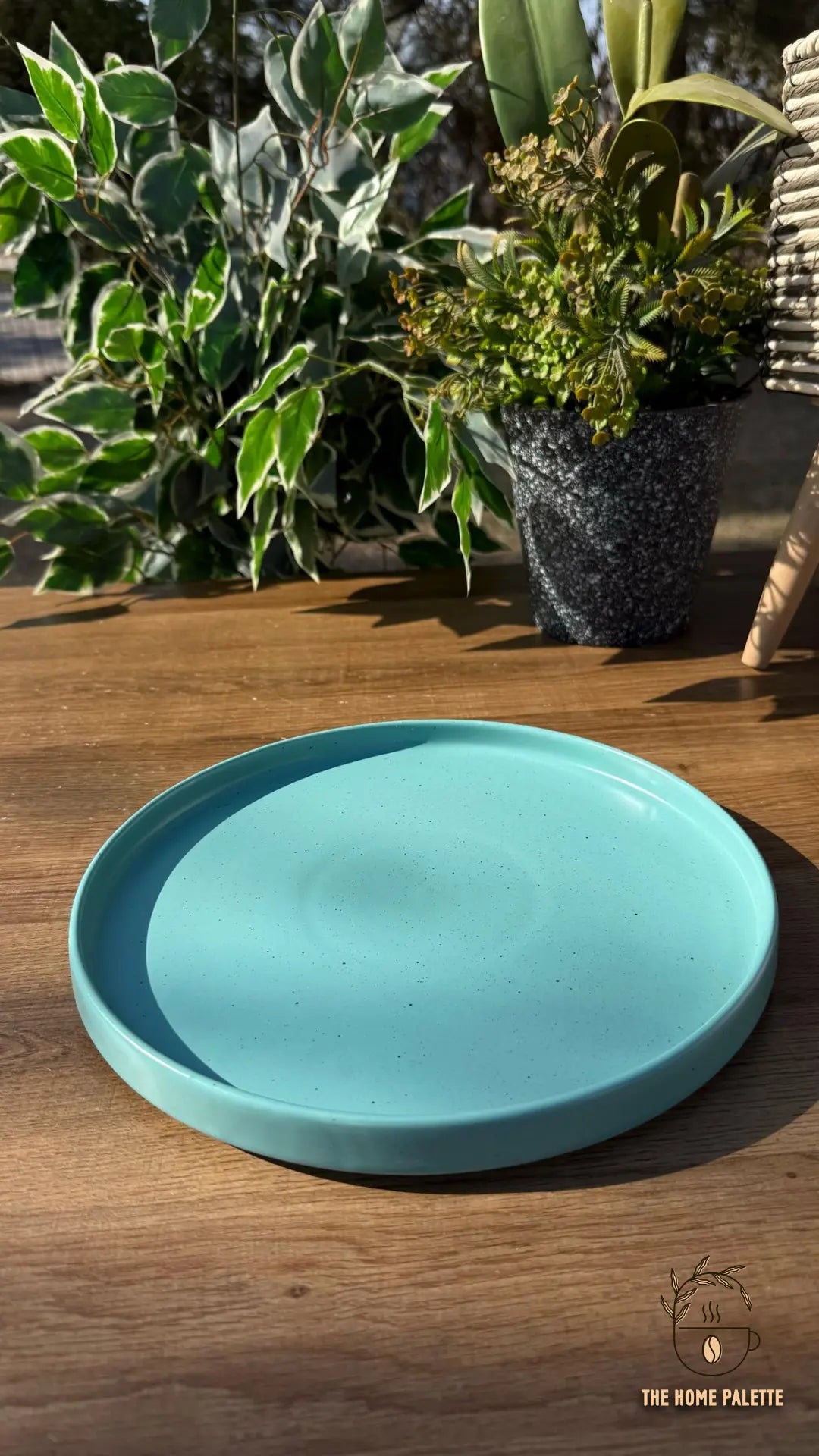 Blue Speckled  Platter - The Home Palette -  - Platter