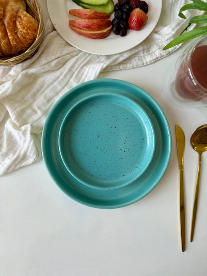 Blue Speckled  Platter - The Home Palette -  - Platter