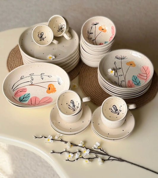 Boho Garden Dinner Set - 32 pcs - The Home Palette - 37999.0 - 