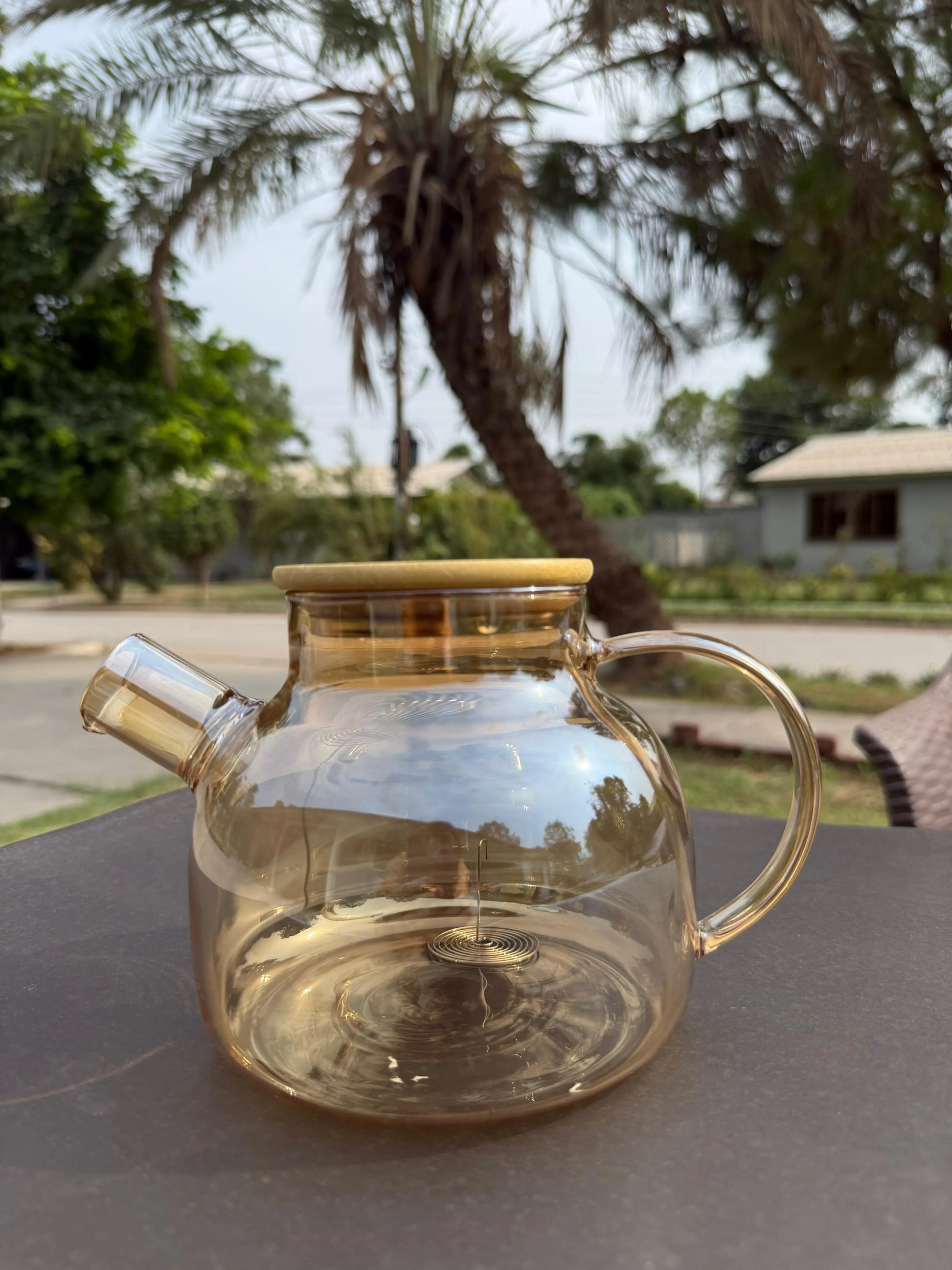 ClearGlass Stove-Top Teapot - The Home Palette -  - Tea Pot