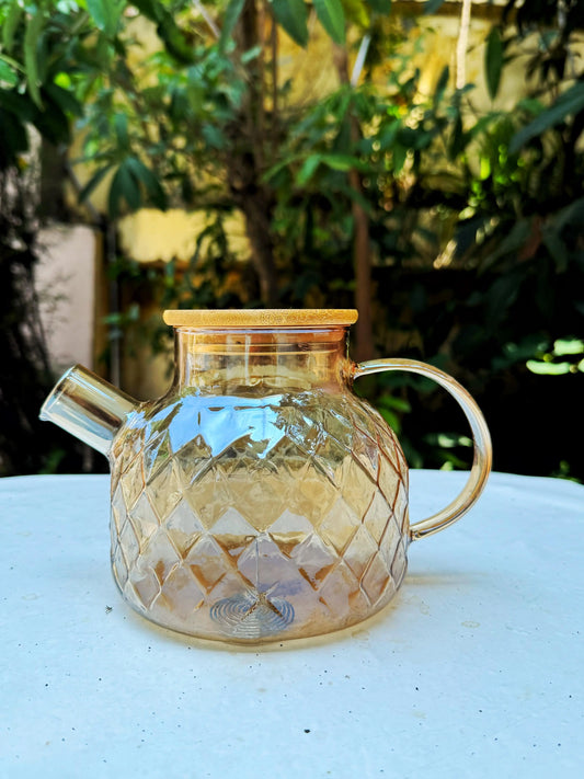ClearGlass Stove-Top Teapot - The Home Palette -  - Tea Pot