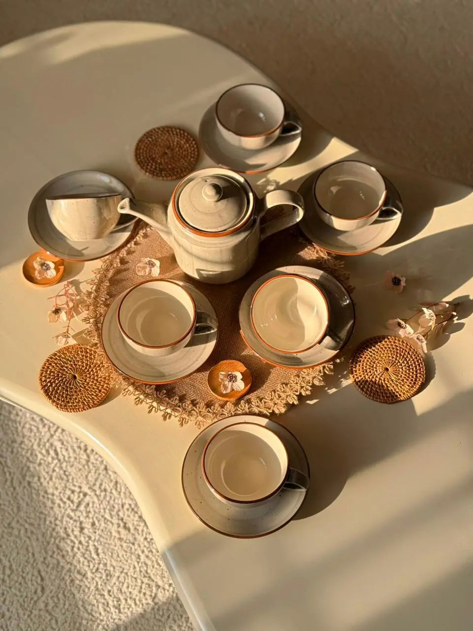 Cloud Grey Day to Dine Set - 27 pcs - The Home Palette - 27400.0 - 