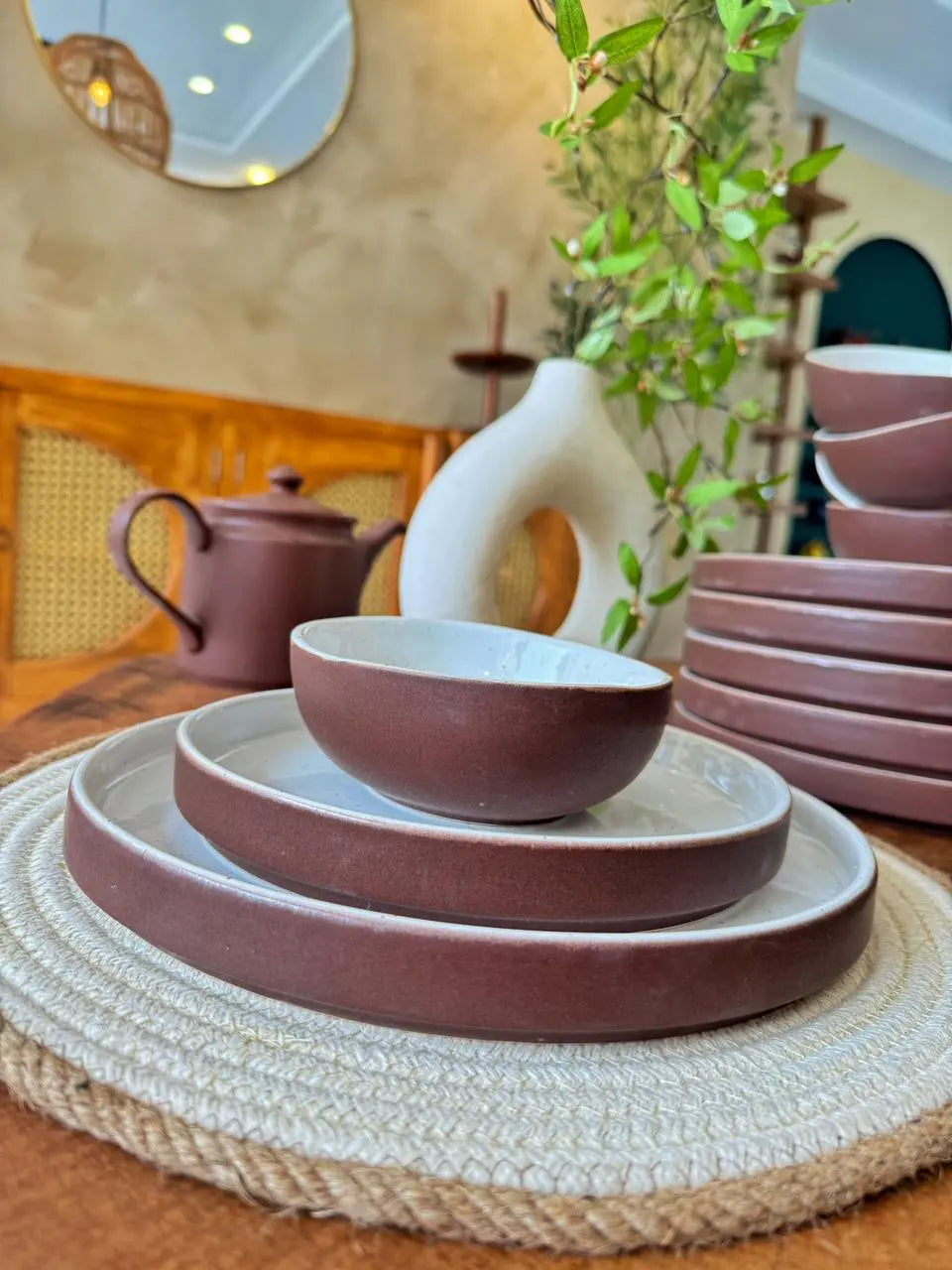 Coconut Terra Platter - The Home Palette - 599.0 - Platter