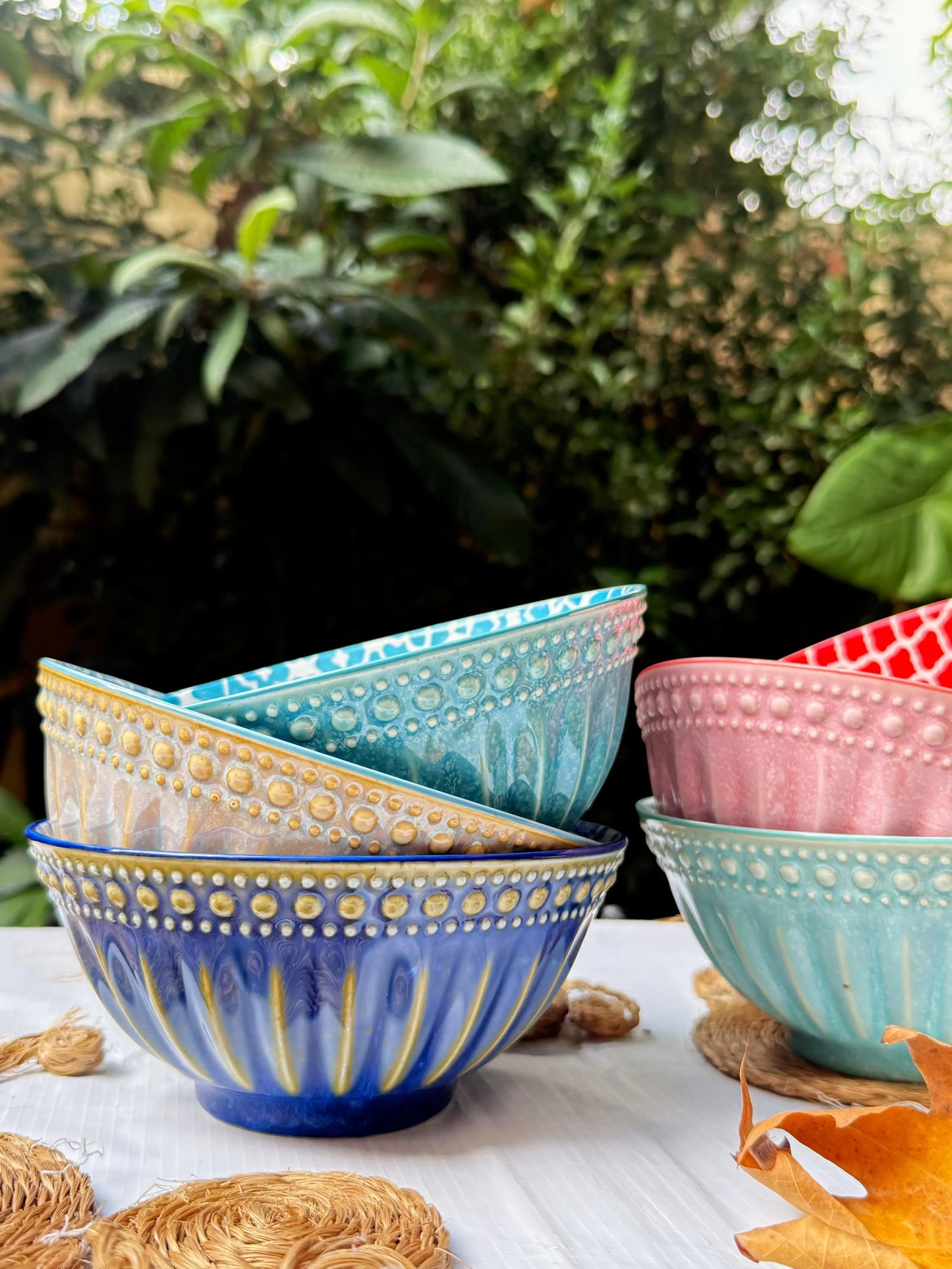 Danny Home 6" Breakfast Bowls – Set of 6 - The Home Palette - 5999.0 - Bowl