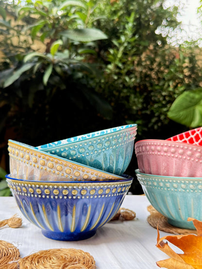 Danny Home 6" Breakfast Bowls – Set of 6 - The Home Palette - 5999.0 - Bowl