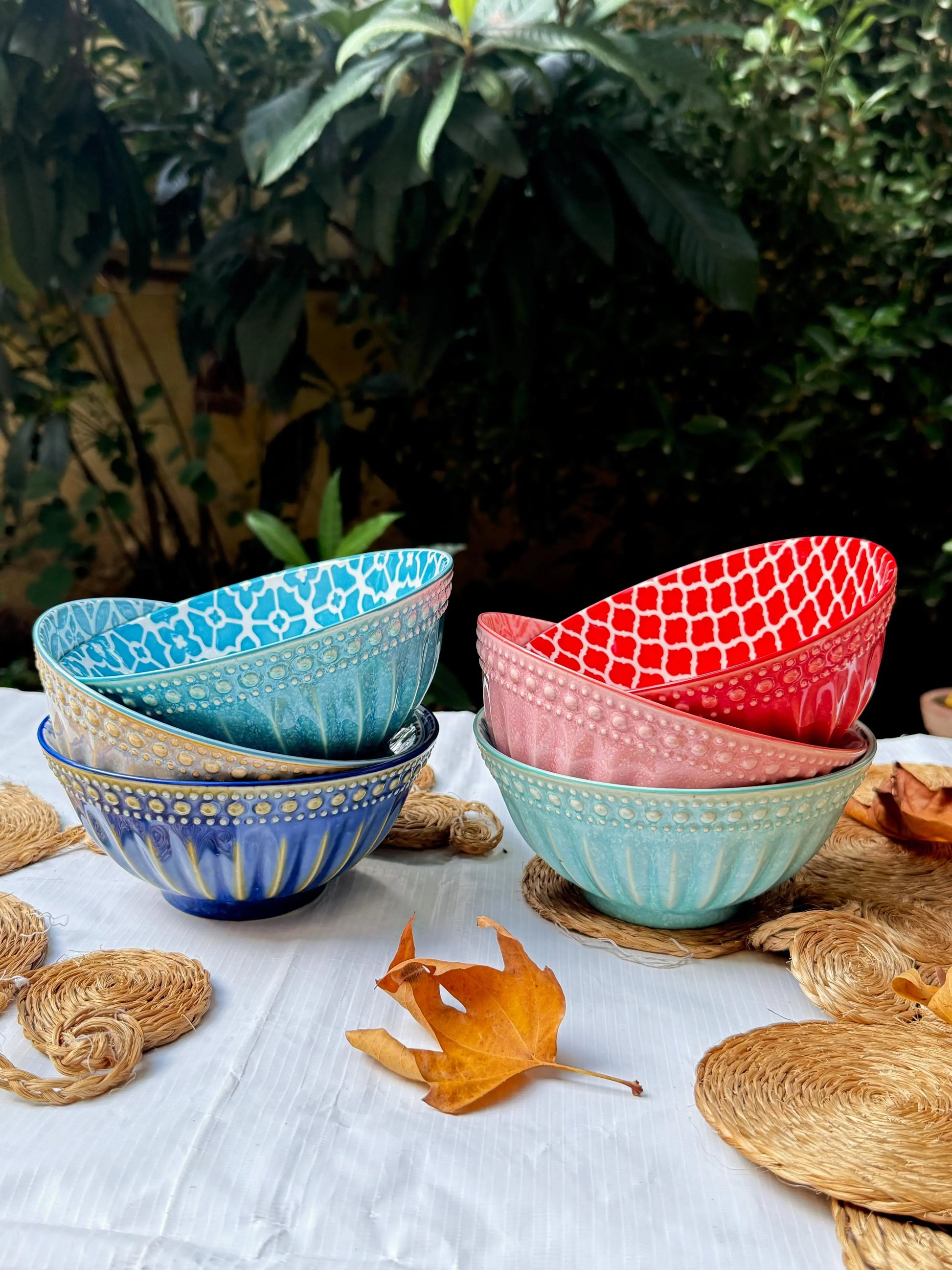 Danny Home 6" Breakfast Bowls – Set of 6 - The Home Palette - 5999.0 - Bowl