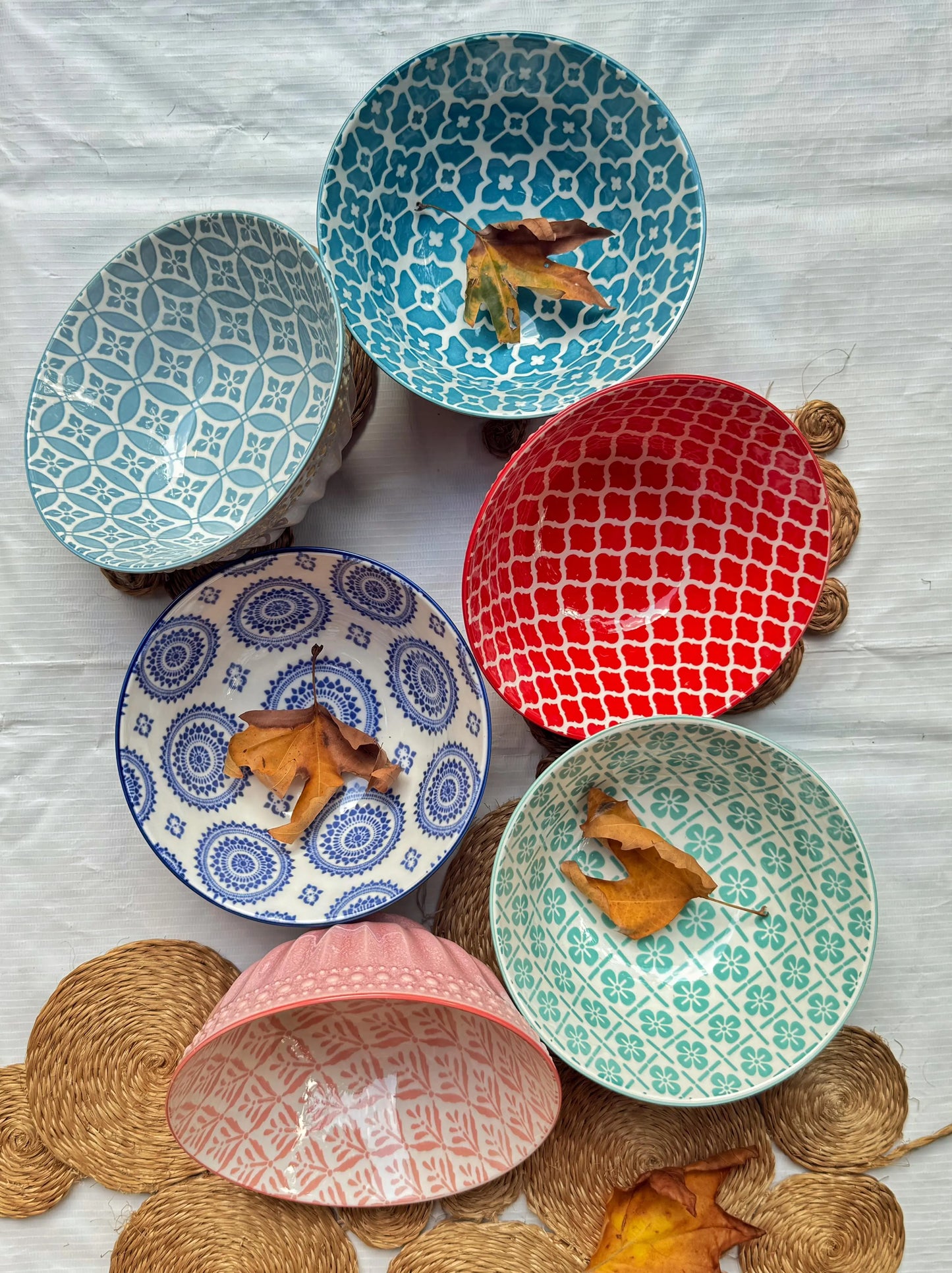 Danny Home 6" Breakfast Bowls – Set of 6 - The Home Palette - 5999.0 - Bowl