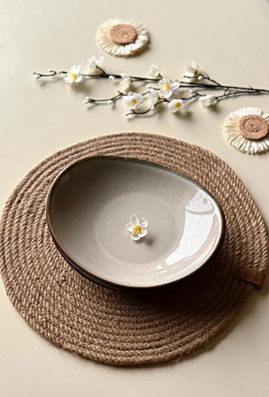 Deep Ova Plates 8 inch - Set of 2 - The Home Palette - 2700.0 - Plate