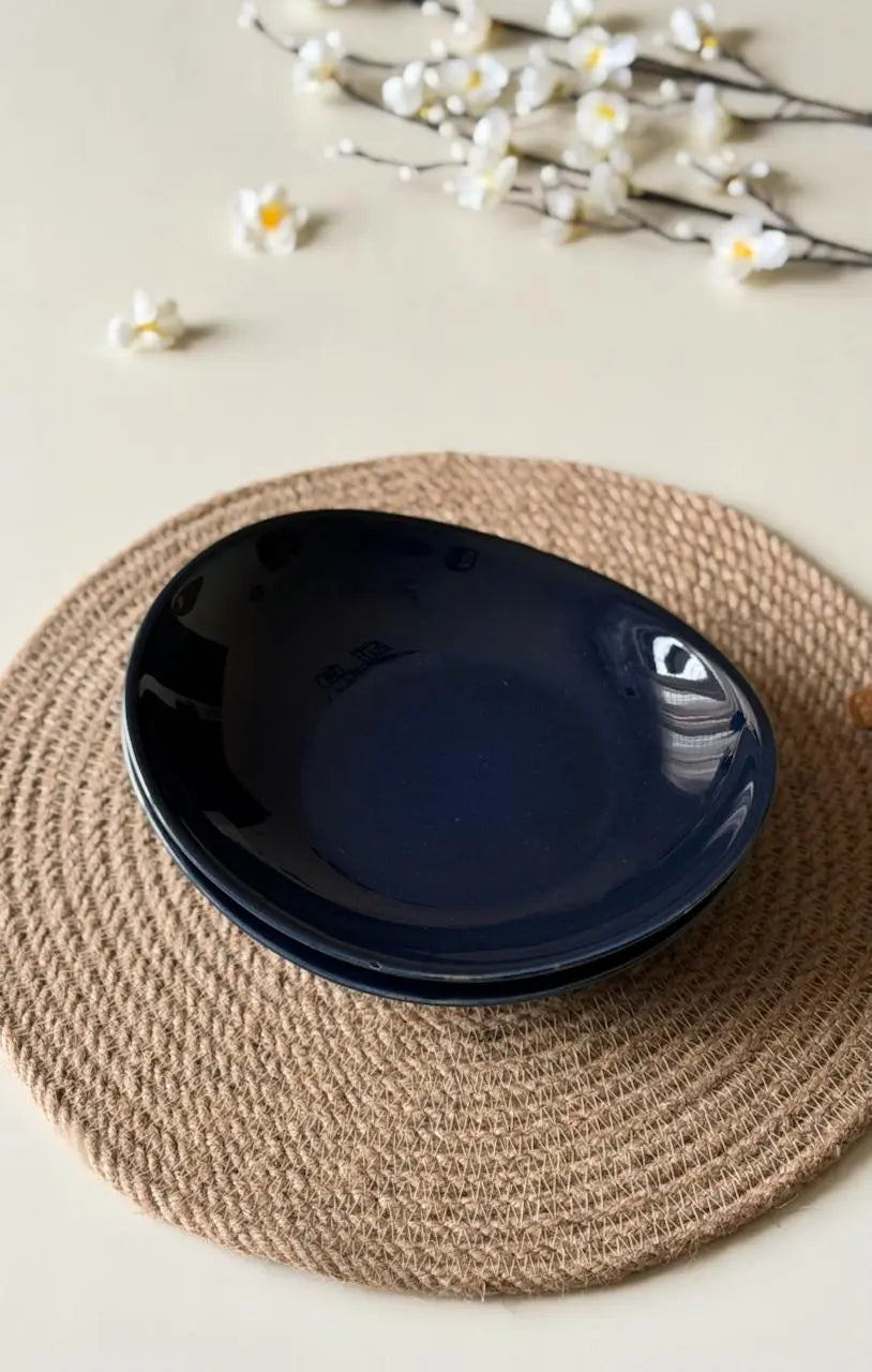 Deep Ova Plates 8 inch - Set of 2