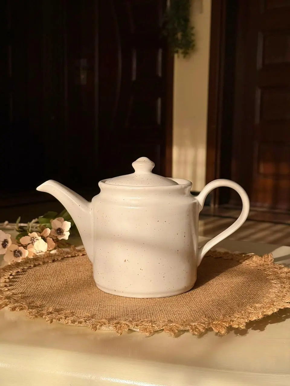 Dune Tea Set - Ivory White - The Home Palette - 1499.0 - cups