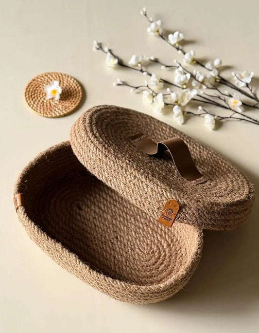 Everyday Jute Bread Basket - The Home Palette - 3399.0 - Basket