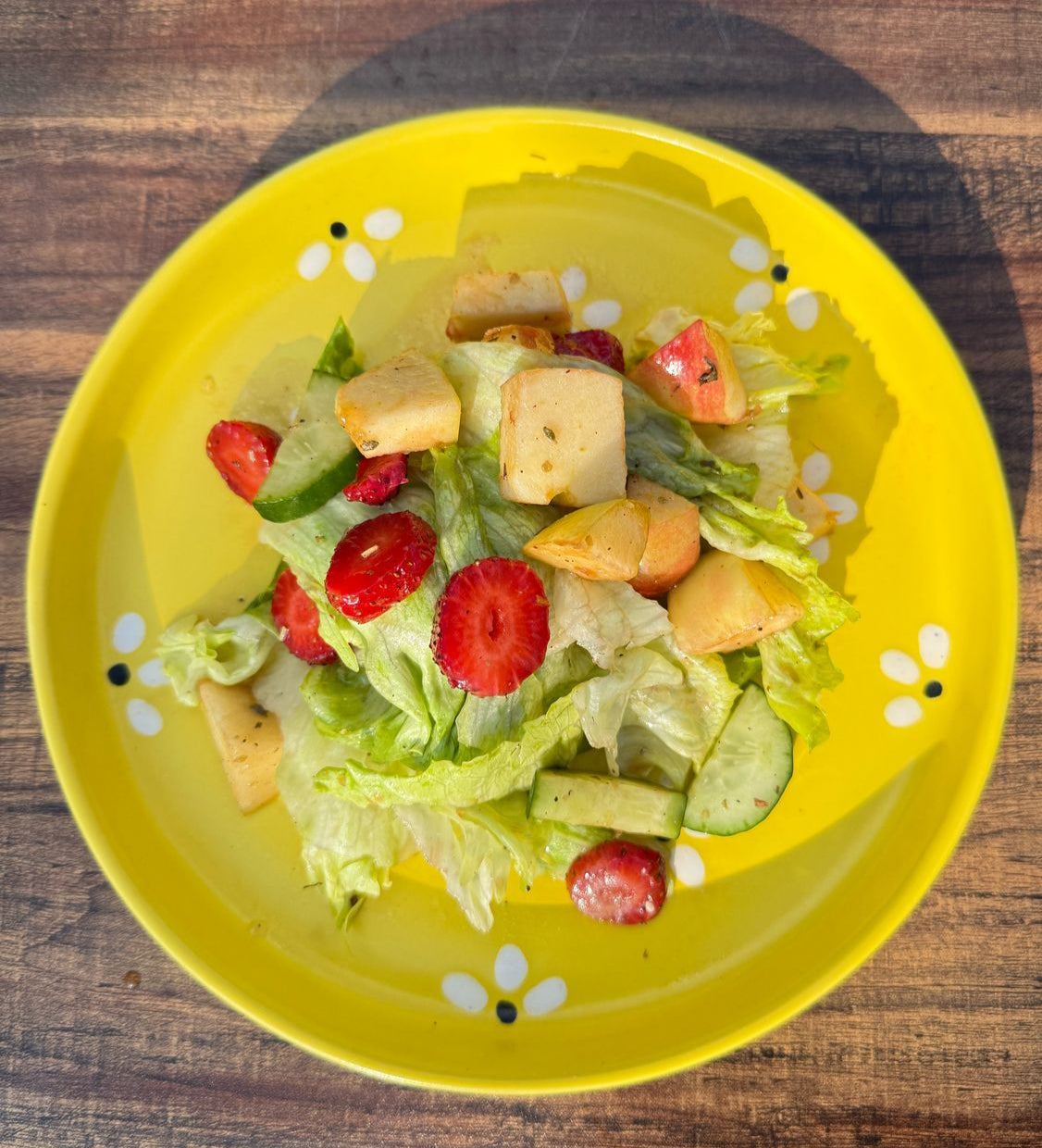 Floral Yellow Platter - The Home Palette -  - Platter