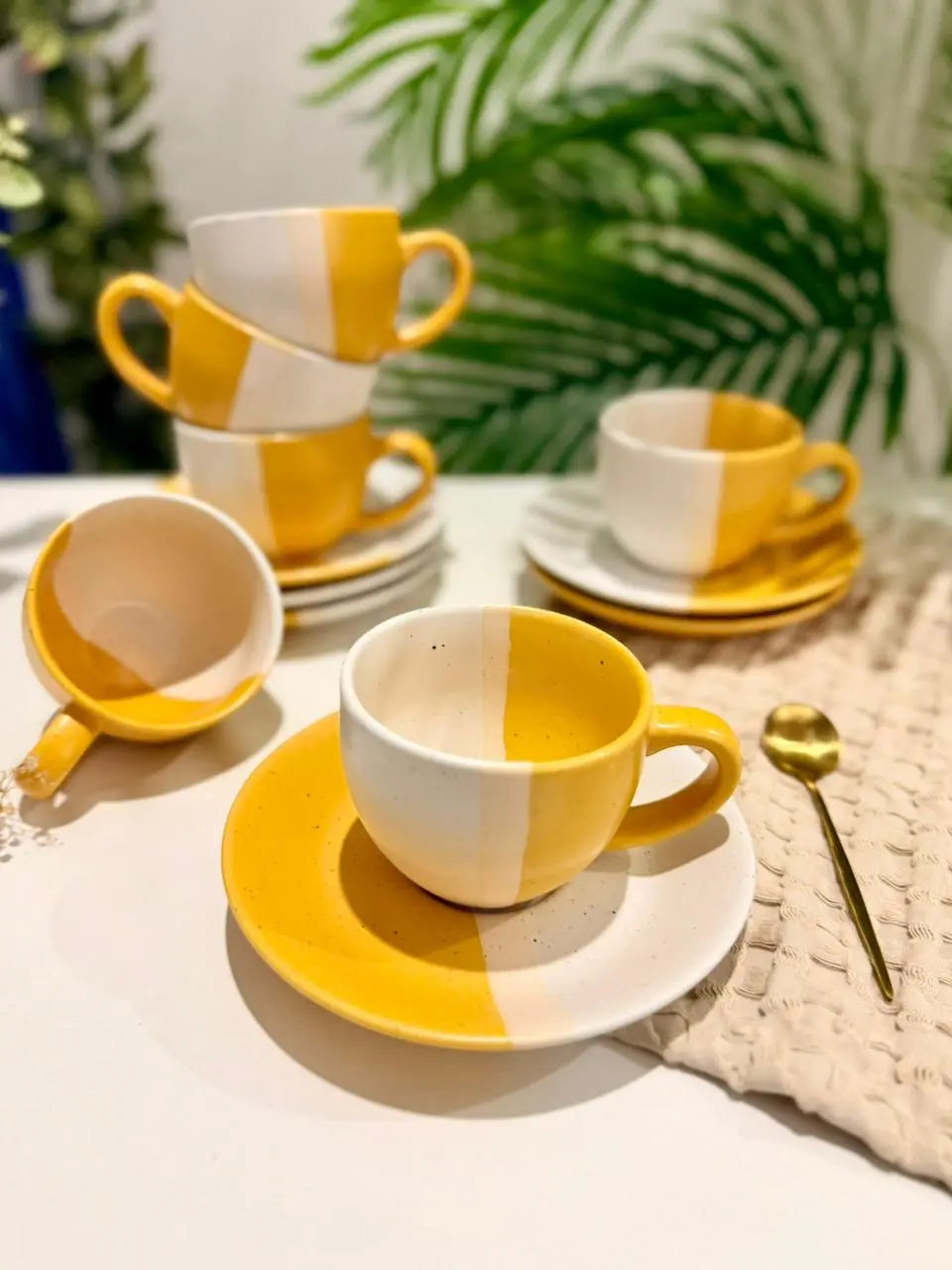 Honey Mustard Dinner Set - 30 pcs - The Home Palette - 29800.0 - 