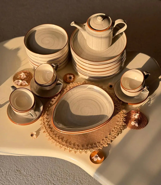 Cloud Grey Day to Dine Set - 27 pcs