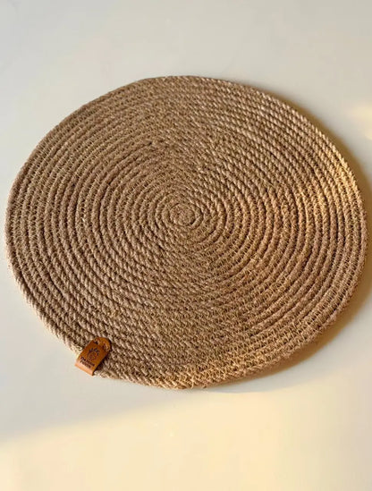 Jute Weave Placemats - Set of 2 - The Home Palette - 2399.0 - Placemats