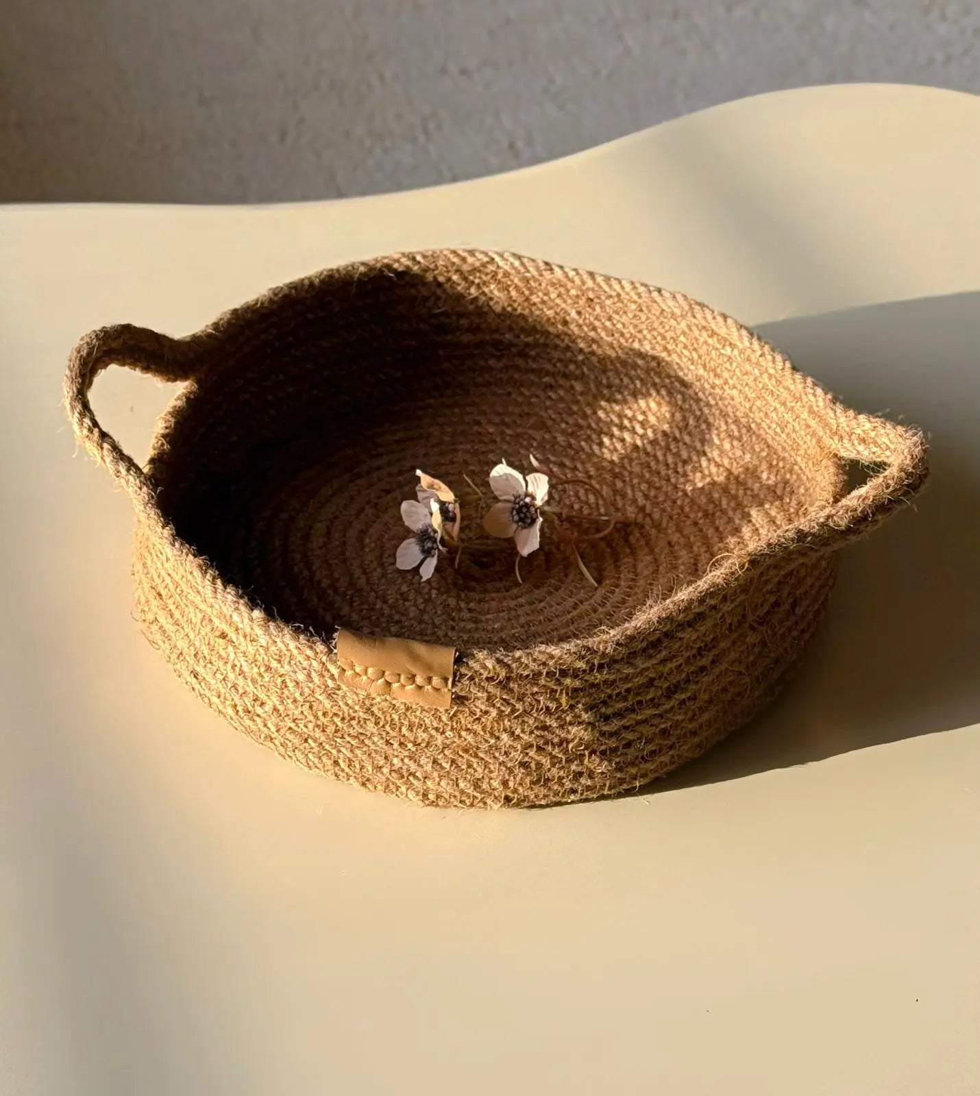 Jute Woven Basket - The Home Palette - 3299.0 - Basket