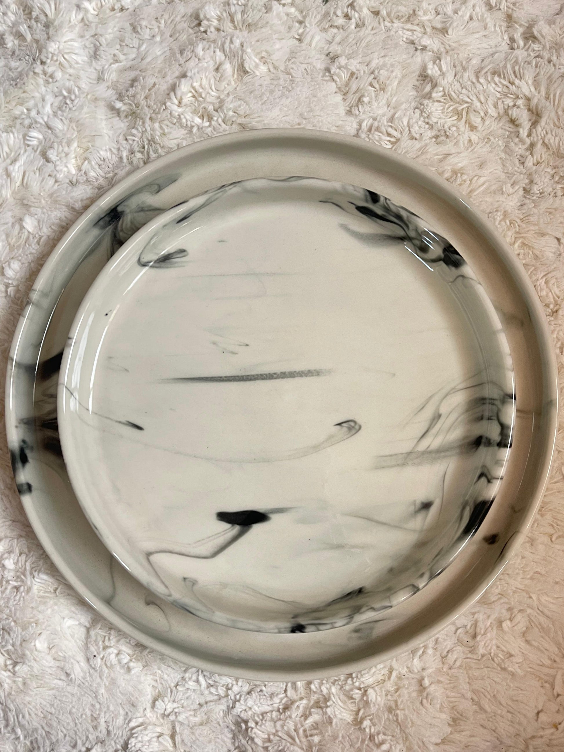 Marble Texture Platter - The Home Palette -  - Platter