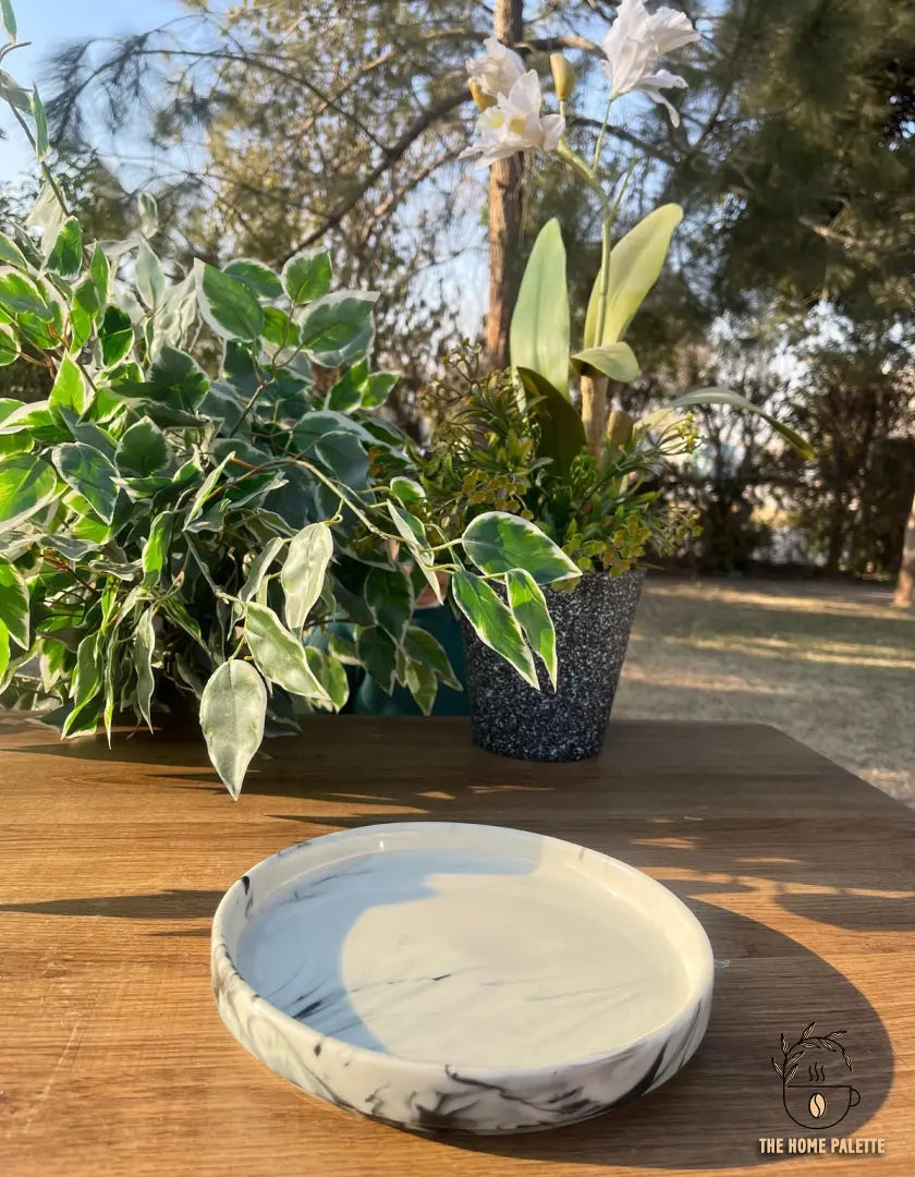 Marble Texture Platter - The Home Palette -  - Platter