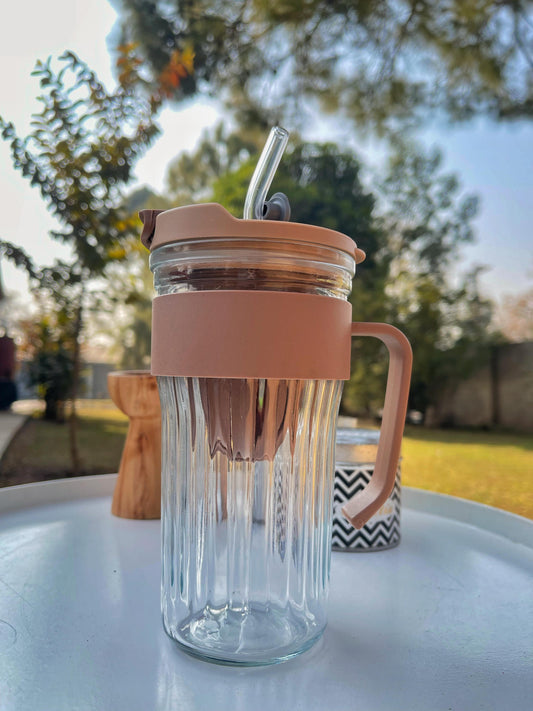 On the Go Tumbler Glass - 500 ml - The Home Palette -  - tumbler