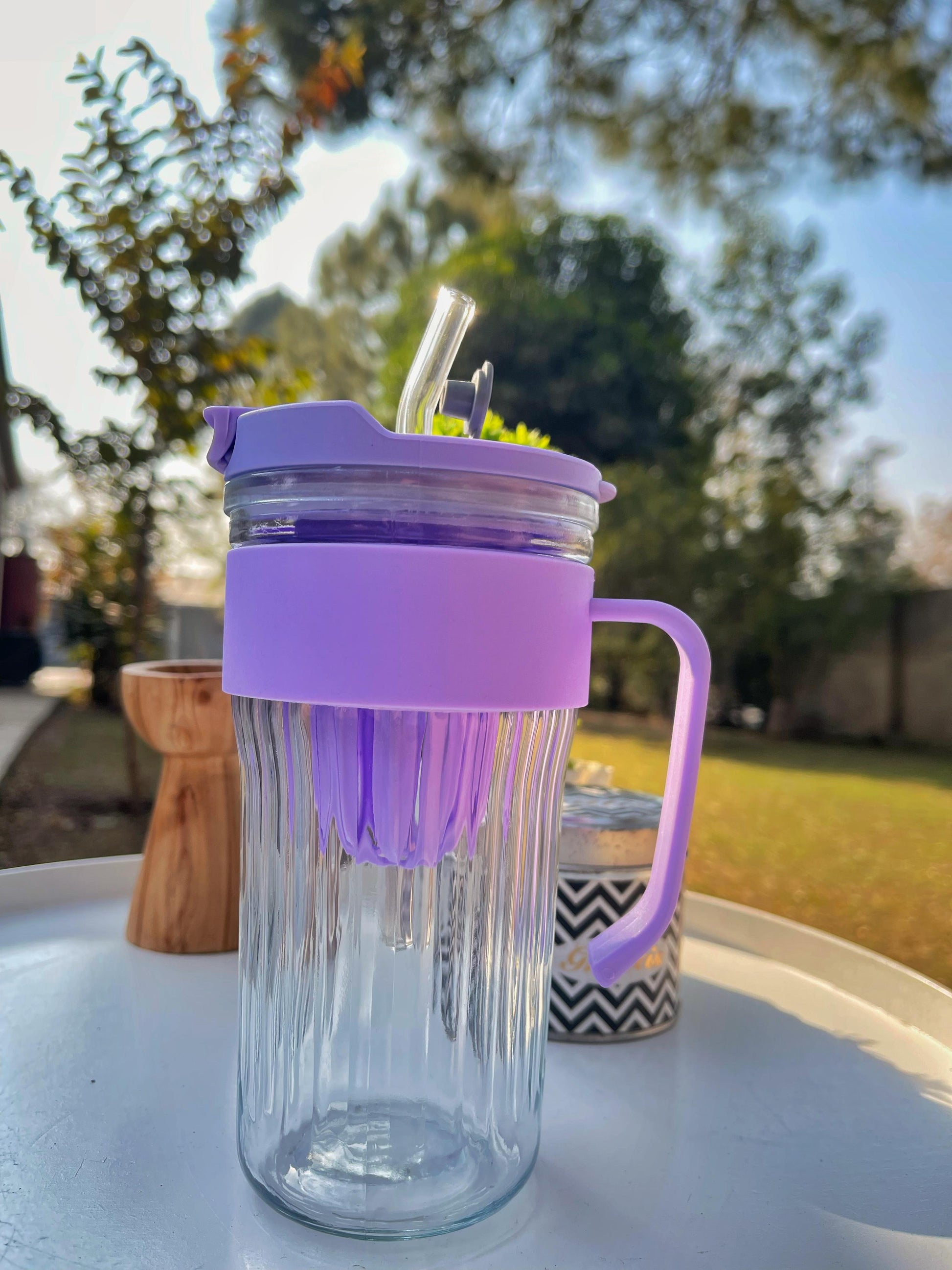 On the Go Tumbler Glass - 500 ml - The Home Palette -  - tumbler