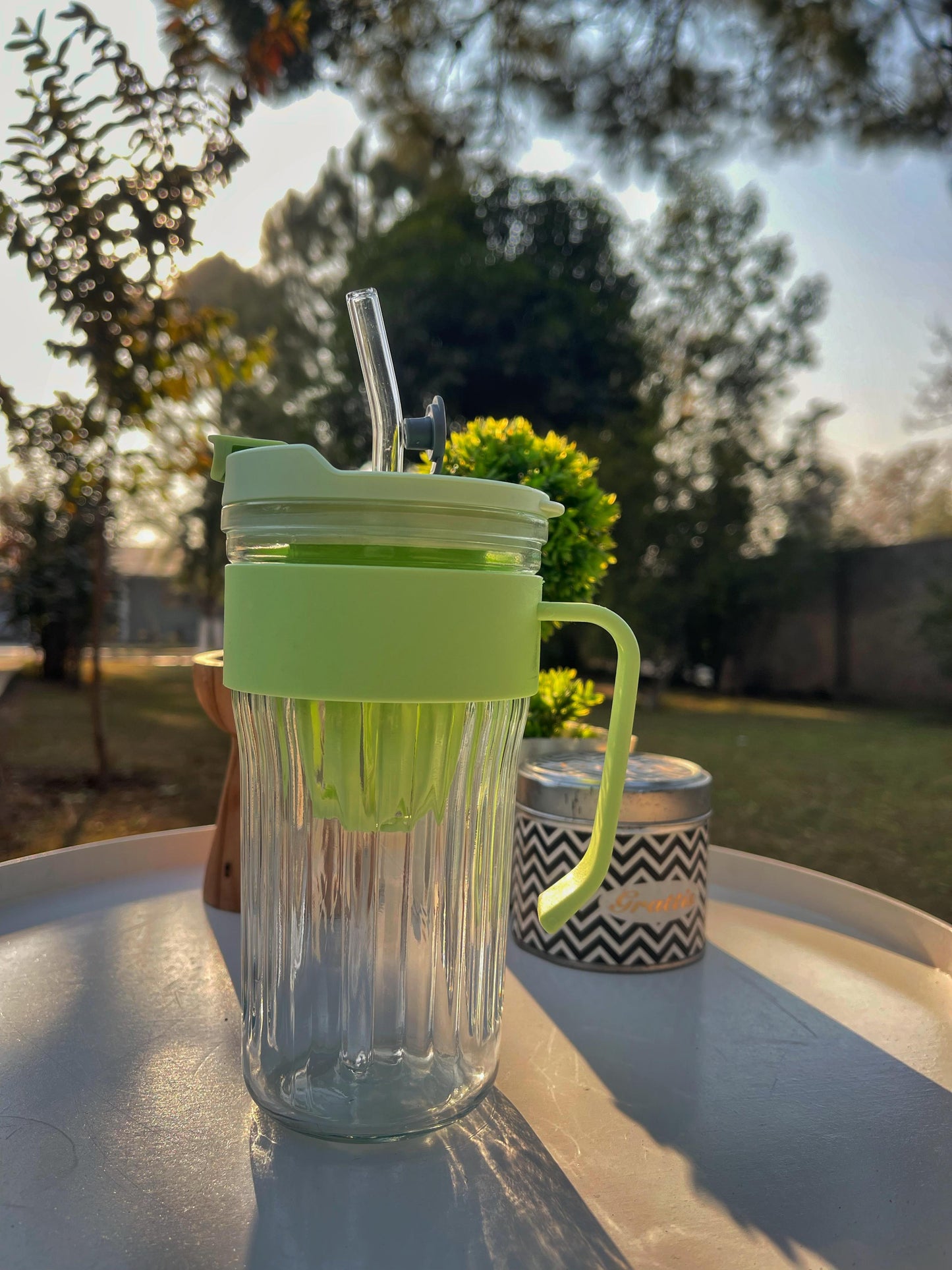On the Go Tumbler Glass - 500 ml - The Home Palette -  - tumbler