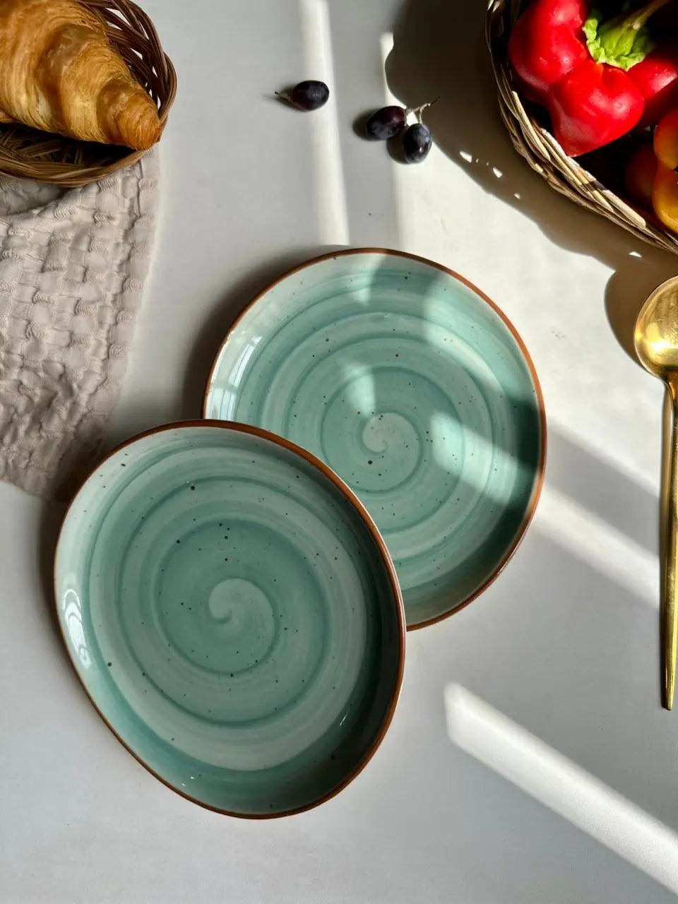 Ova Plates 6 inch - Set of 2 - The Home Palette - 1949.0 - Plate