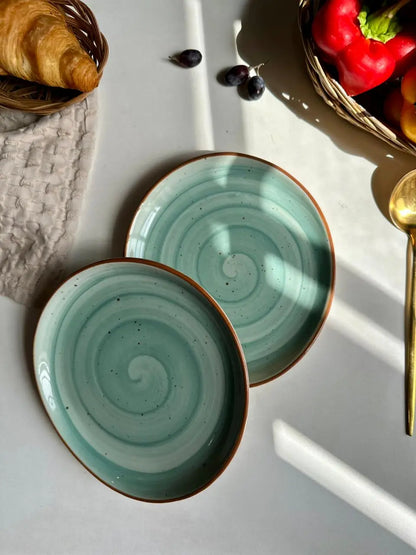 Ova Plates 6 inch - Set of 2 - The Home Palette - 1949.0 - Plate