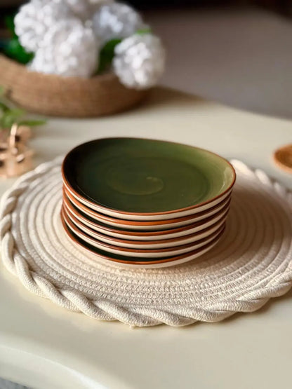 Ova Plates 6 inch - Set of 2 - The Home Palette - 1949.0 - Plate