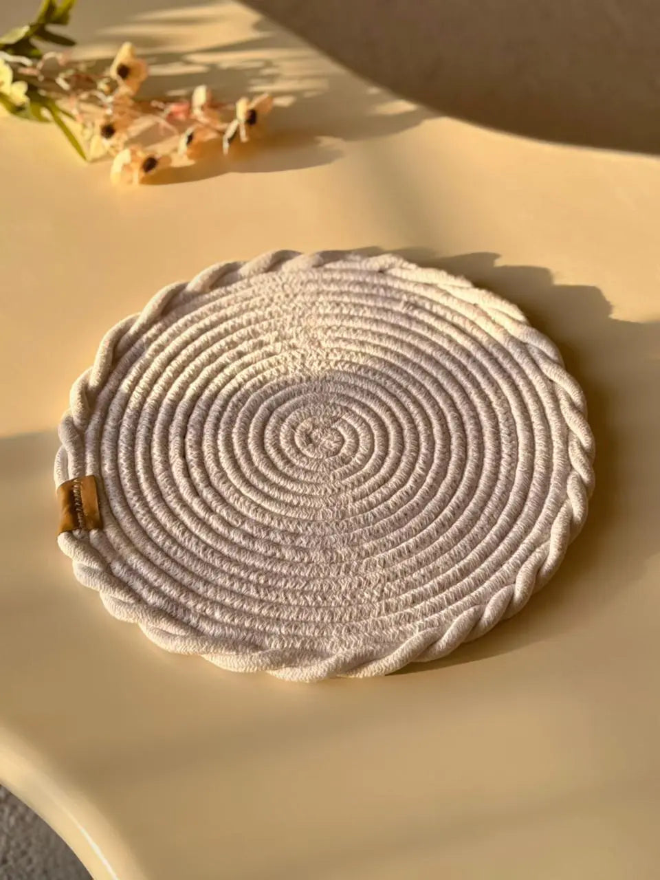 Pearl Ribbed Placemats - Set of 2 - The Home Palette - 1999.0 - Placemats