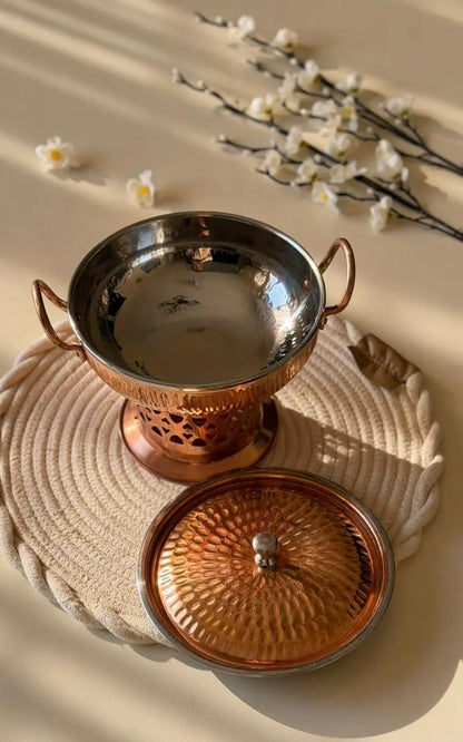 Persian Copper Karahi - The Home Palette - 5999.0 - Karahi