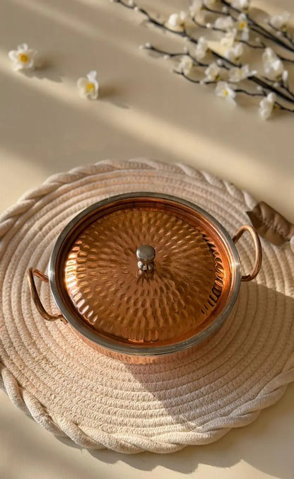 Persian Copper Karahi - The Home Palette - 5999.0 - Karahi