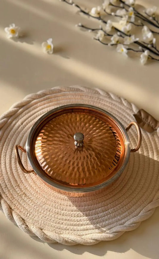 Persian Copper Karahi - The Home Palette - 5999.0 - Karahi