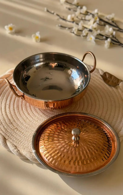 Persian Copper Karahi - The Home Palette - 5999.0 - Karahi