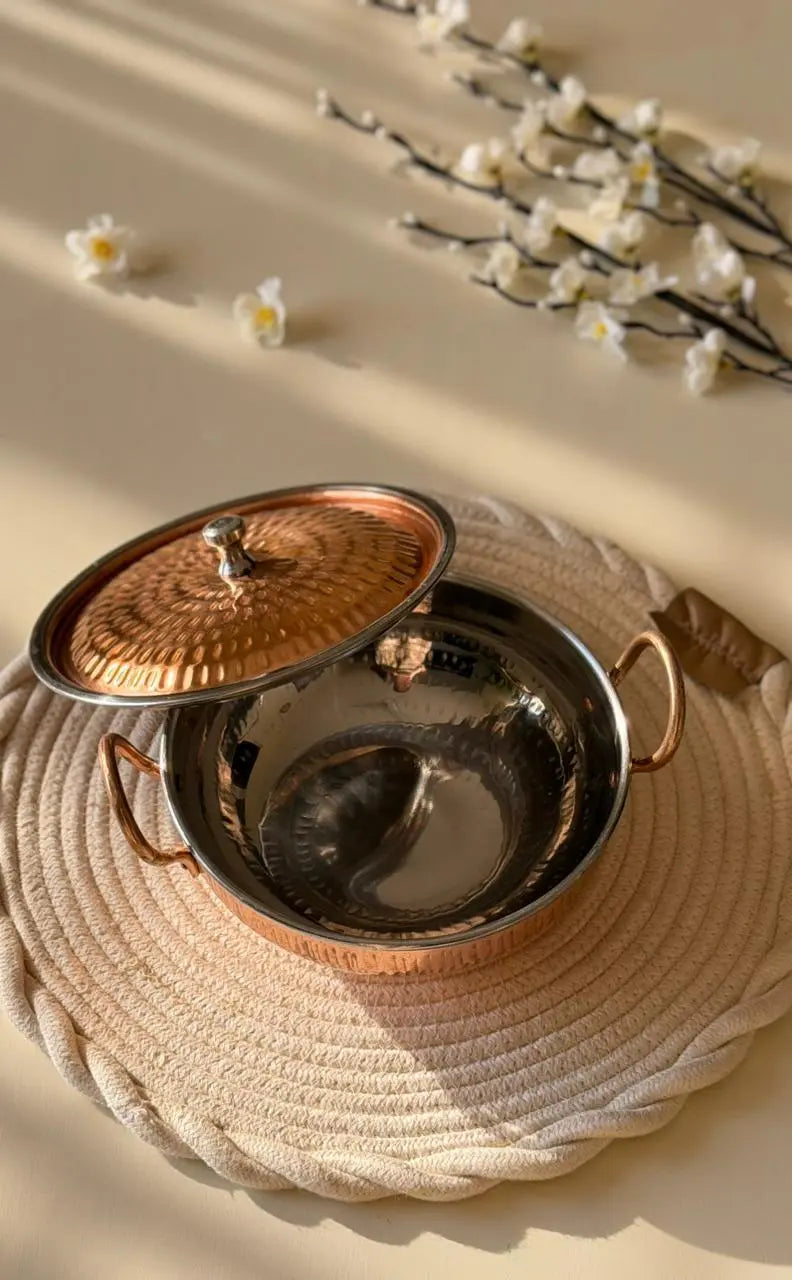 Persian Copper Karahi - The Home Palette - 5999.0 - Karahi