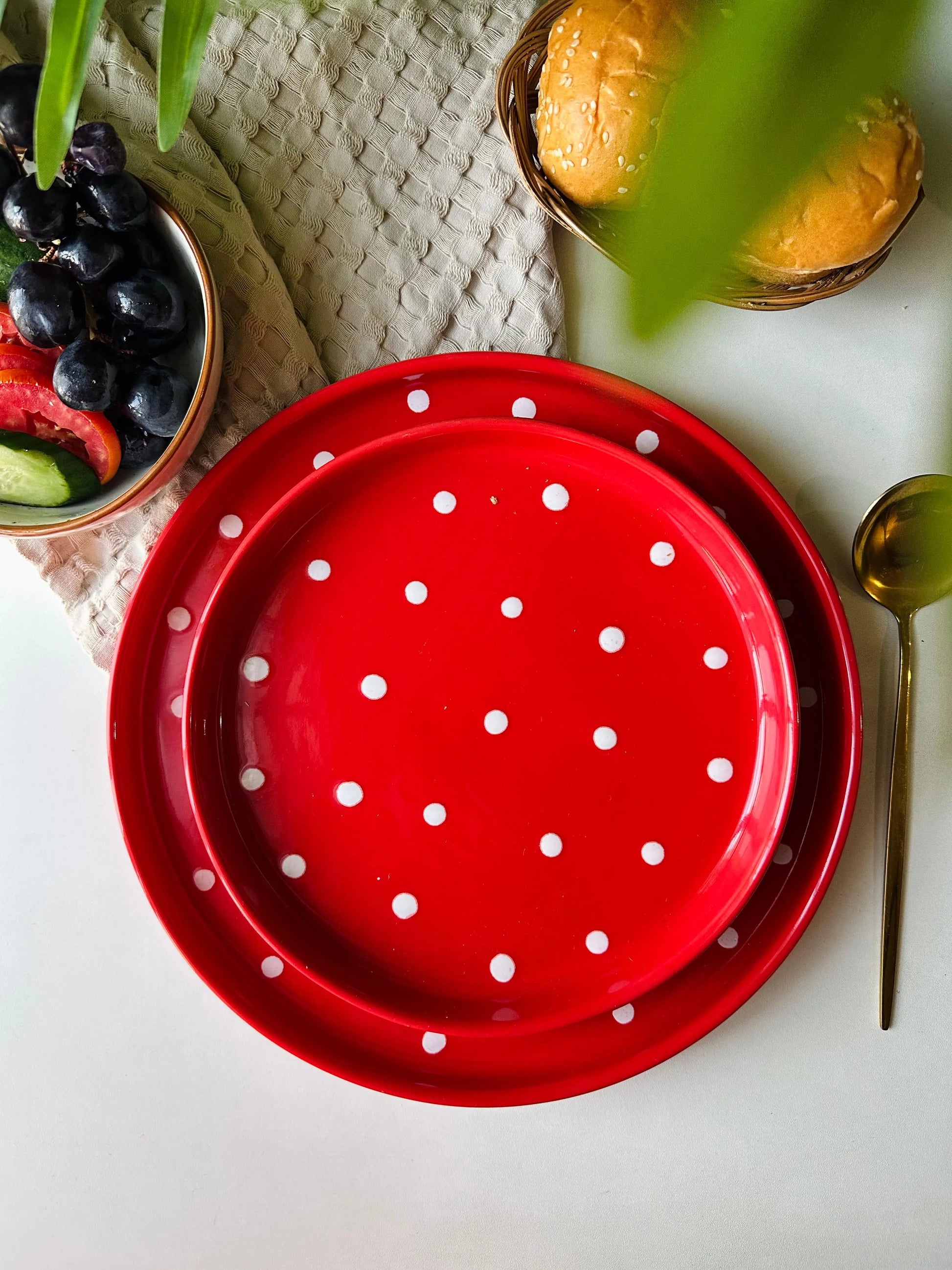 Polka Joy Platter - The Home Palette - 1499.0 - Platter