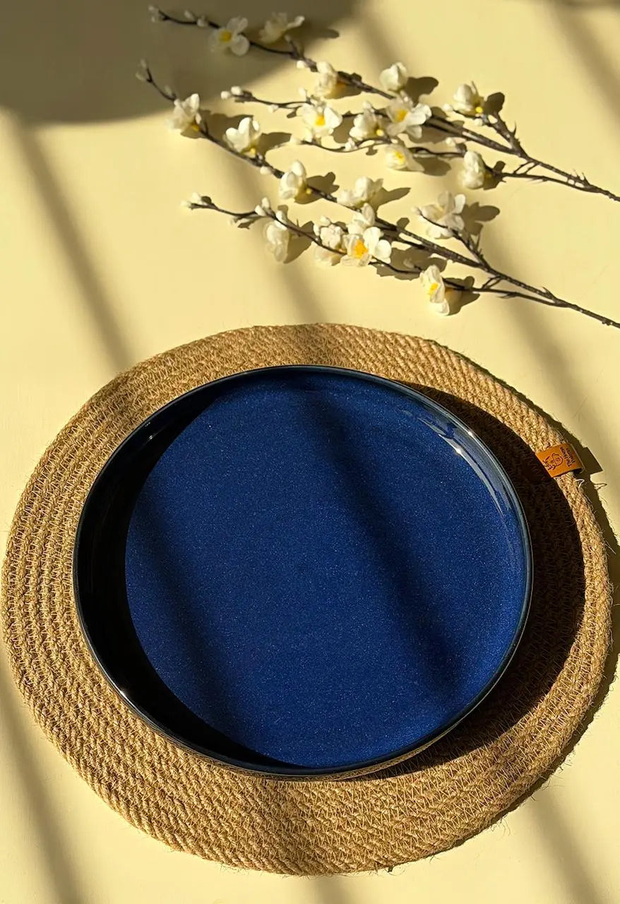 Reactive Santorini Blue Platter - The Home Palette - 1849.0 - Platter