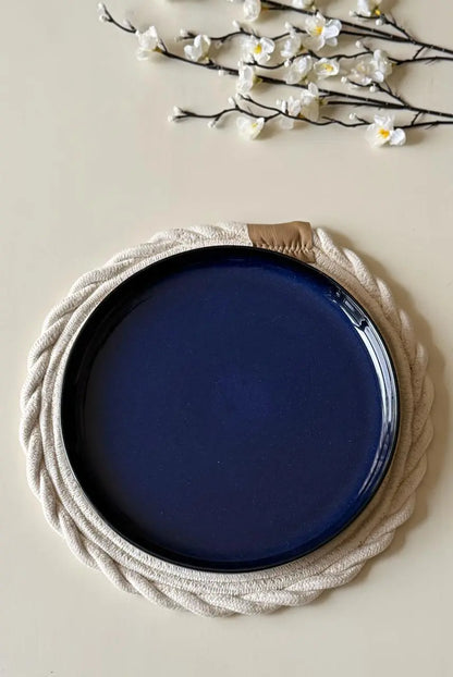 Reactive Santorini Blue Platter - The Home Palette - 1849.0 - Platter