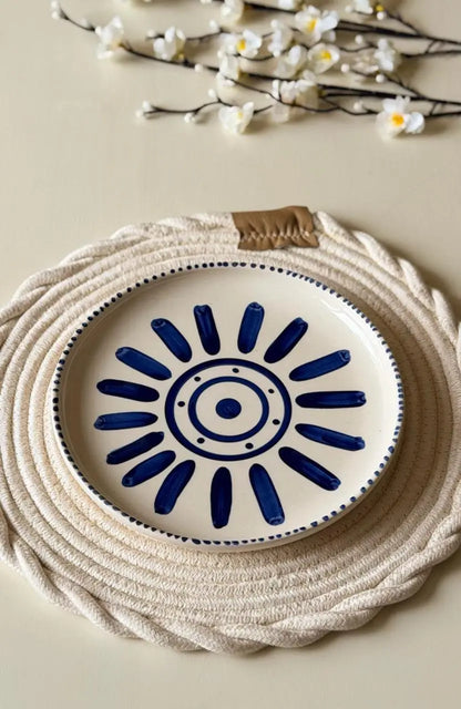 Reactive Santorini Blue Platter - The Home Palette - 1849.0 - Platter