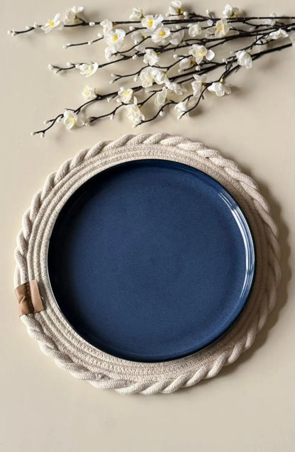 Riviera Blue Dinner Set - 32 pcs - The Home Palette - 36999.0 - 