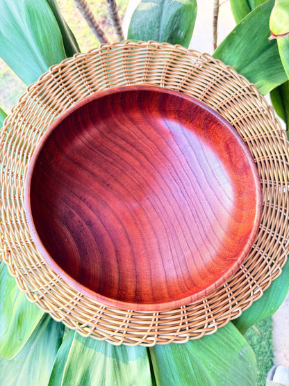 Rustic Wooden Serving Bowl (Large) - The Home Palette -  - Bowl
